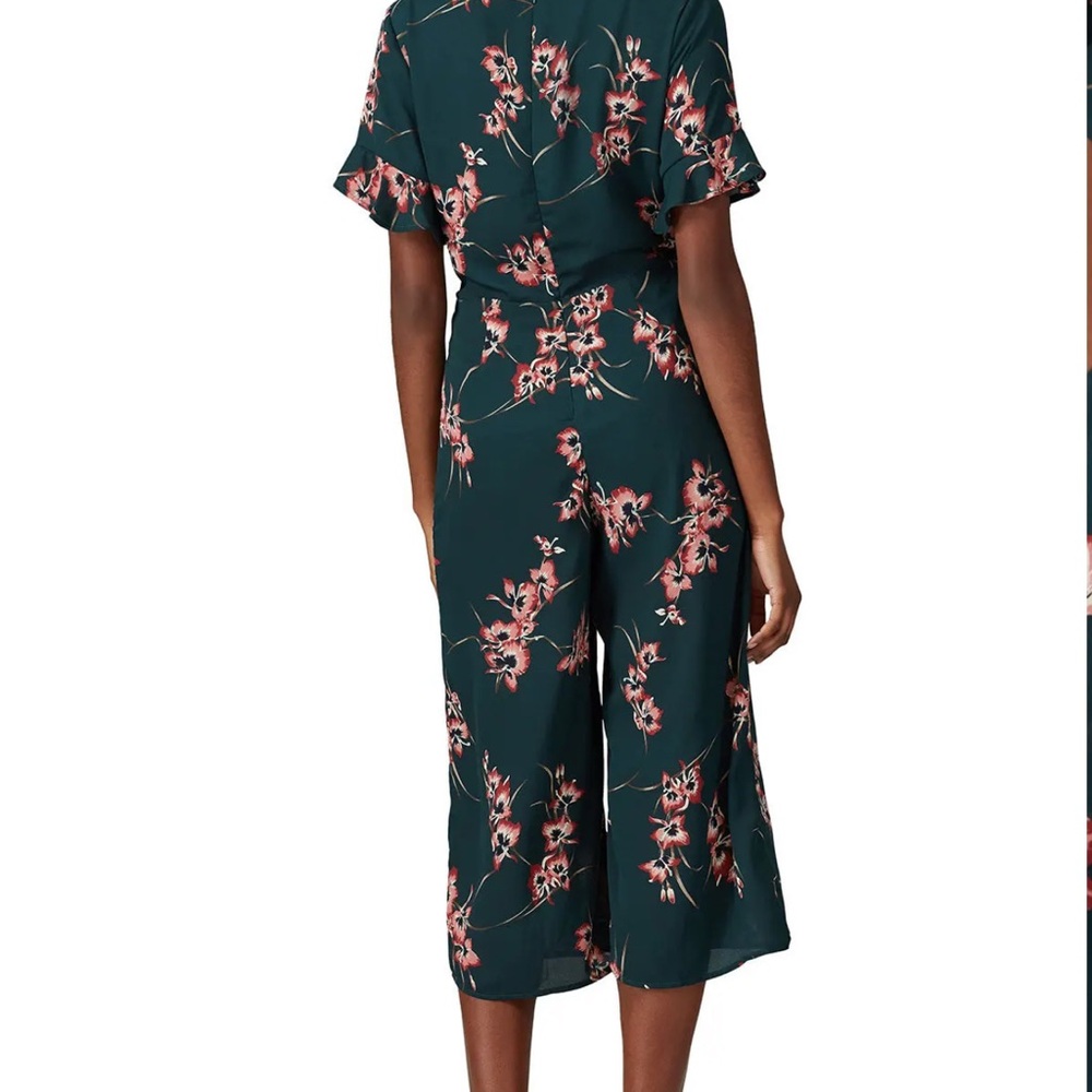 Louna Floral Green Jumpsuit - Medium - Picture 2 of 9